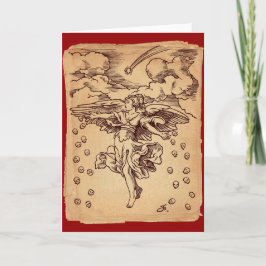 Tarjeta Festiva The Christmas Angel of Death
