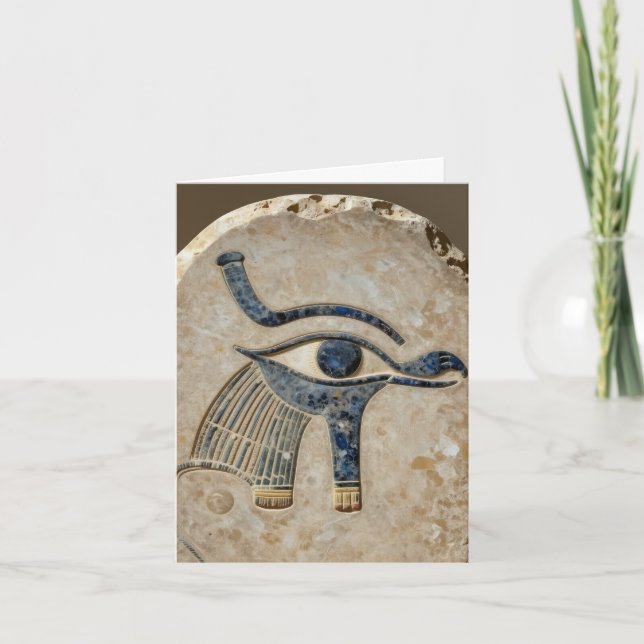 Tarjeta Festiva The Egyptian Eye´8 (Anverso)