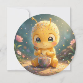 Tarjeta Festiva The Glowing Wanderer and the Art of Nectar.1