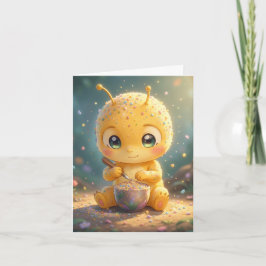 Tarjeta Festiva The Glowing Wanderer and the Art of Nectar.1