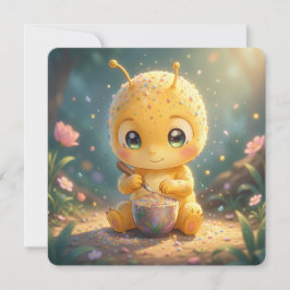 Tarjeta Festiva The Glowing Wanderer and the Art of Nectar.1