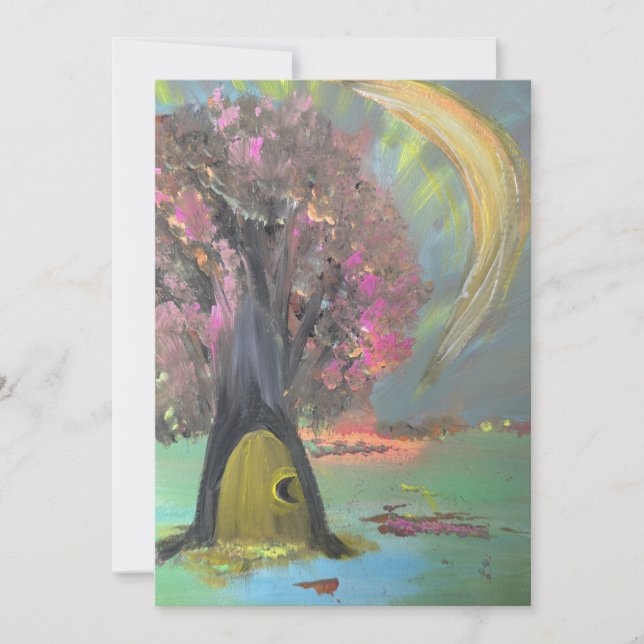 Tarjeta Festiva The guardian of silent secrets (Anverso)