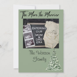 Tarjeta Festiva The More The Merrier Holiday Card