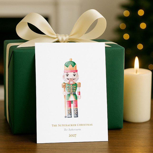 Tarjeta Festiva The Nutcracker Christmas Card (Subido por el creador)