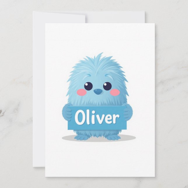 Tarjeta Festiva The Olivers' Holiday Hooray! (Anverso)