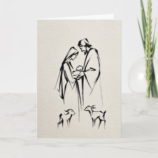 Tarjeta Festiva The Word Made Flesh (Anverso)