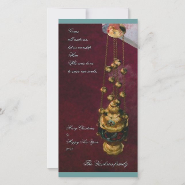 Tarjeta Festiva Thimiato (Anverso)