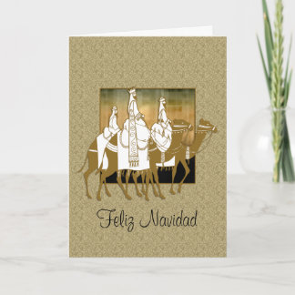 Tarjeta Festiva Three Wise Men Greeting Card