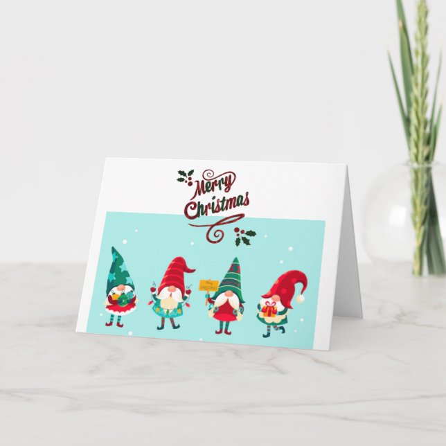 TARJETA FESTIVA ¡TIEMPO DE DECIRTE **FEROSAS NAVIDAD*** A TI! HOLI (Anverso)