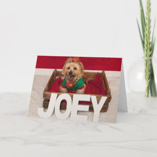 Tarjeta Festiva Tiempo de Favourate de Joey del año