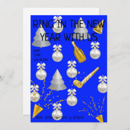 Tarjeta Festiva ¡Tiempo de fiesta! (en blanco)