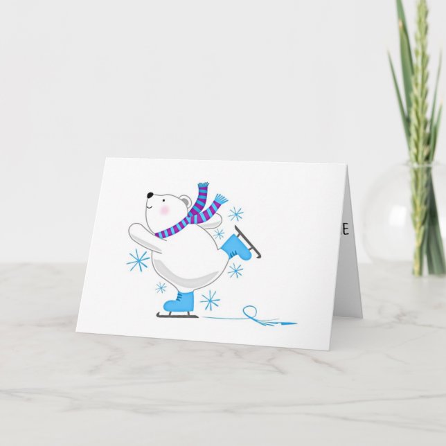 TARJETA FESTIVA TIEMPO DEL AÑO PARA "PENSAR EN USTEDES" NAVIDADES (Anverso)