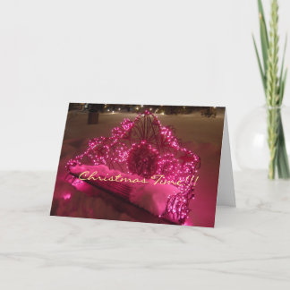 Tarjeta Festiva ¡Tiempo del navidad!!!