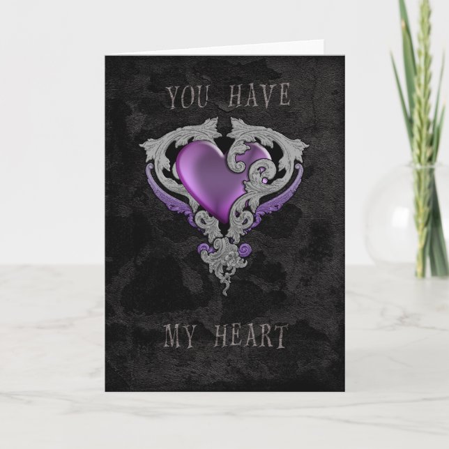 Tarjeta Festiva Tienes Mi Corazón (Anverso)