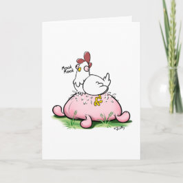 Tarjeta Festiva ¿Tienes ROMPON? (semibrillante) por Jeff Willis Ar