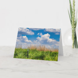 Tarjeta Festiva Tierras de labrantío enormes, Suráfrica