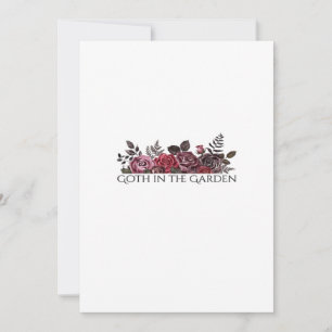 Tarjeta Festiva Tinta Whimsigoth – Bosques místicos, lunas y magia