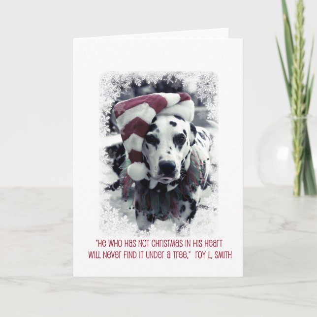 Tarjeta Festiva Tintineo Jiggs (Anverso)