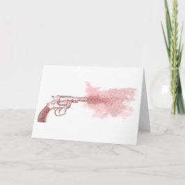 Tarjeta Festiva tiro del amor