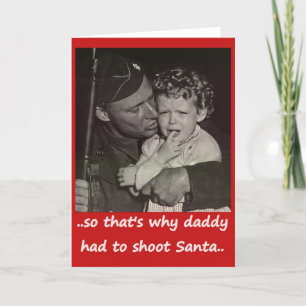 Tarjeta Festiva Tiro Santa del papá