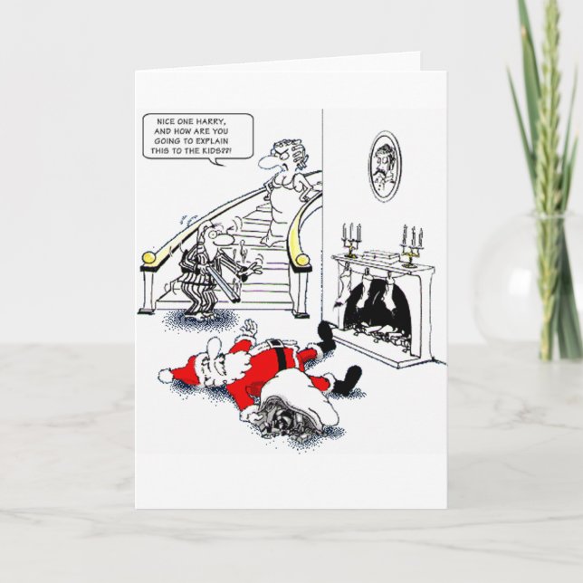 Tarjeta Festiva Tiro Santa del papá (Anverso)