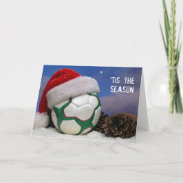 Tarjeta Festiva Tis la estación (del fútbol)