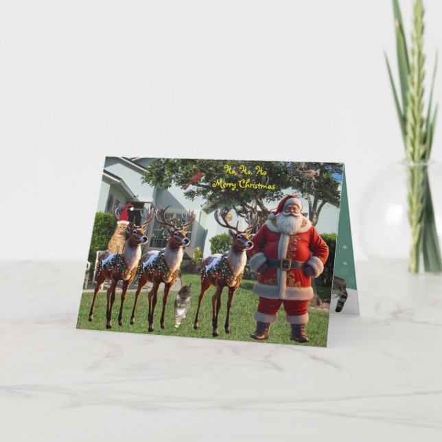 Tarjeta Festiva Tito's Dream for 2025 - A White Christmas (Anverso)