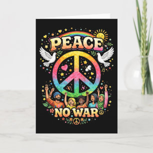 Tarjeta Festiva Título: Paz sobre la Guerra