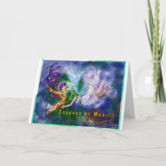 Tarjeta Festiva Tocado por la magia