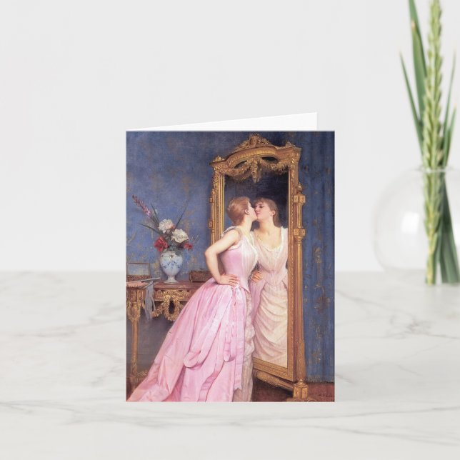 Tarjeta Festiva Tocador (Anverso)