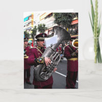 Tocar la tuba el Domingo de Ramos, Marbella