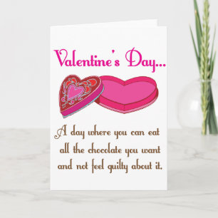 Tarjeta Festiva Toda la cita divertida de Valetine de los