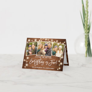 Tarjeta Festiva Todo es Navidades finos 3 Foto