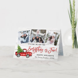 Tarjeta Festiva Todo es Navidades finos 3 Foto