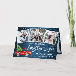 Tarjeta Festiva Todo es Navidades finos 3 Foto