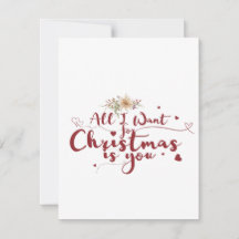 Todo lo que quiero de los Navidades es tú