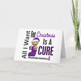 Tarjeta Festiva Todo Lo Que Quiero De Los Navidades Fibromialgia