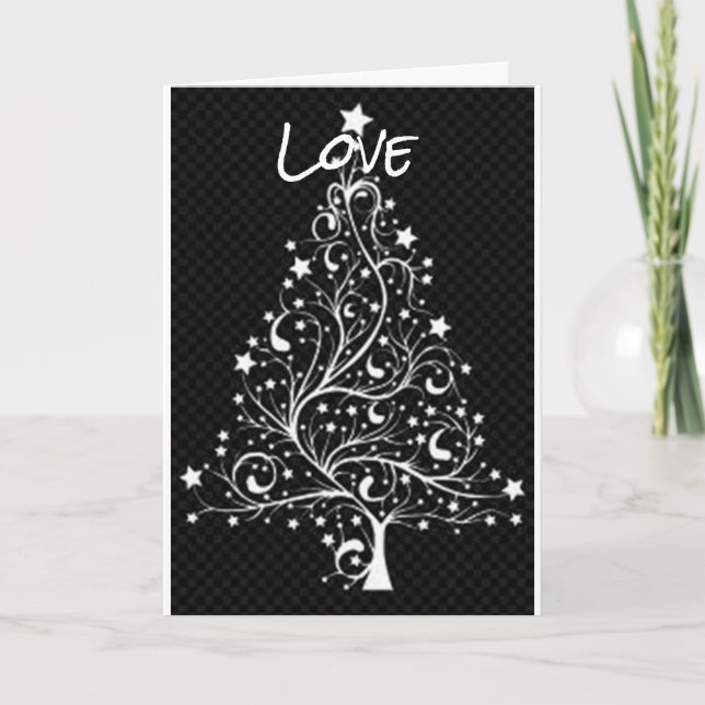 TARJETA FESTIVA **TODO LO QUE QUIERO NAVIDADES ES TÚ** (Anverso)
