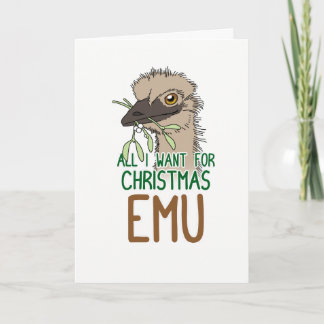 Tarjeta Festiva Todo Lo Que Quiero Para Navidades Emu