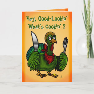 Tarjeta Festiva Tom Foolery con datos divertidos para los niños