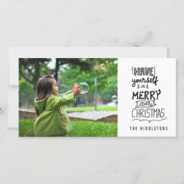 Tarjeta Festiva Tómate Un Guión Para Los Pequeños Navidades