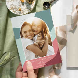 Tarjeta Festiva Tonos alegres | Foto Arco vertical