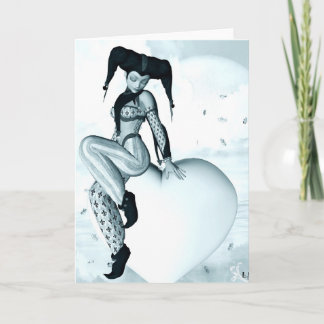 Tarjeta Festiva tonto por amor