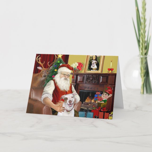 Tarjeta Festiva Toro de foso de Santa #2 (Anverso)