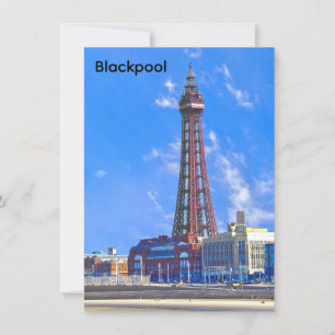 Tarjeta Festiva Torre Blackpool