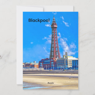 Tarjeta Festiva Torre Blackpool
