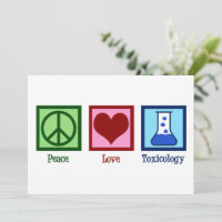 Toxicología de Amor por la Paz Toxicólogo Cuerdo