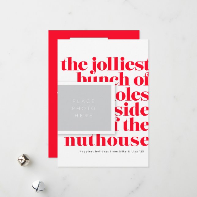 Tarjeta Festiva Tradición de Bunch con respaldo de trío (Anverso/Reverso In Situ)