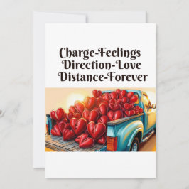 Tarjeta Festiva Traigo amor