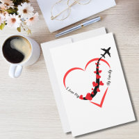 Travel Airplane Heart y me encanta mi familia de v